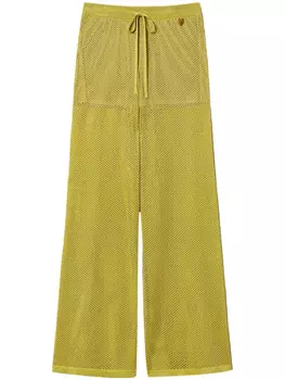 TWINSET трикотажные брюки, желтый