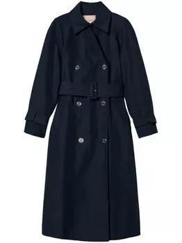 TWINSET твиловый тренч, синий