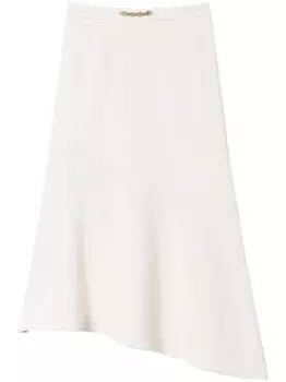 TWINSET юбка миди T Chain, белый
