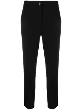 TWINSET узкие брюки строгого кроя, черный