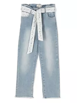 Twinset узкие джинсы, синий