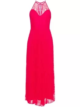 TWINSET вечернее платье с вырезом халтер, розовый