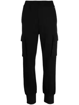 TWINSET зауженные брюки карго, черный