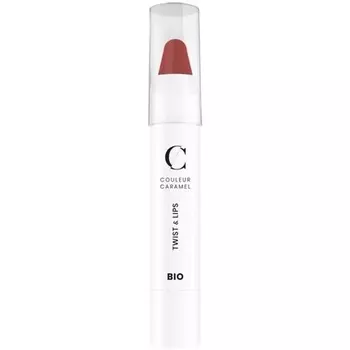 Twist & Lips № 401 Органическая бежево-красная губная помада, Couleur Caramel