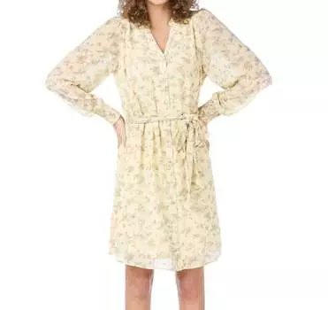 Ты прекрасна, платье миди желтого цвета ESQUALO