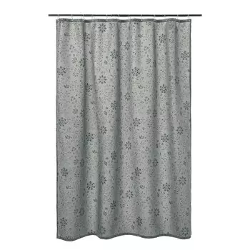 TYCKELN Занавеска для душа, серый/антрацит, 180x200 см IKEA