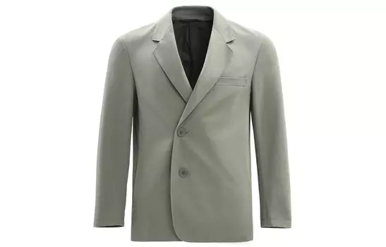 U Collection Деловой женский костюм Небесно-серый Uniqlo