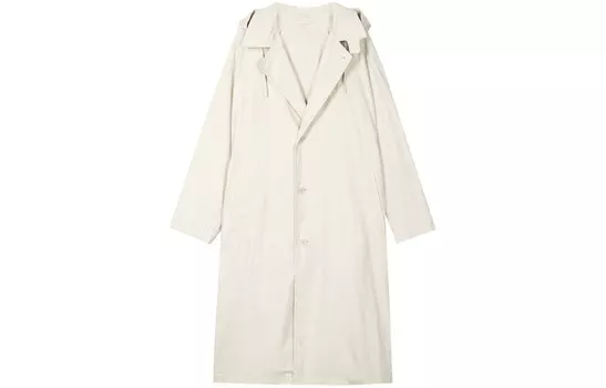 U Коллекция Тренч Пальто Унисекс Светло-бежевый Uniqlo, светло-бежевый