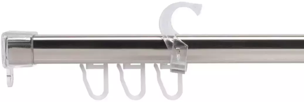 U-образная направляющая Liedeco "U-STORELAU01GS", 1 направляющая, фиксированного размера 1,95х170 см, цвет chromfarben