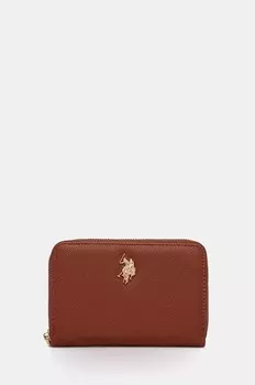 U.S. Polo Assn. кошелек Джонса, коричневый