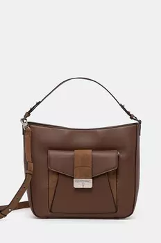 U.S. Polo Assn. Романтическая сумочка, коричневый