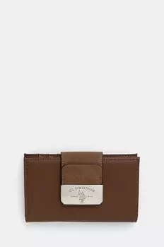 U.S. Polo Assn. Романтический кошелек, коричневый
