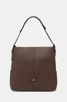 U.S. Polo Assn. Солнечная сумочка, коричневый