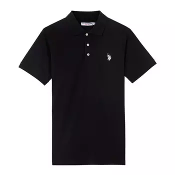 U.S. POLO ASSN. США ПОЛО ASSN. Мужская рубашка поло, Чисто белый