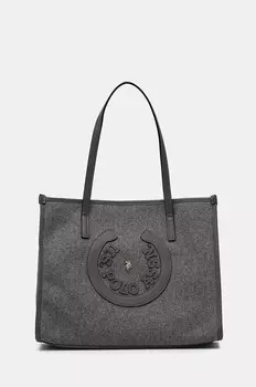 U.S. Polo Assn. Сумочка в полоску, серый