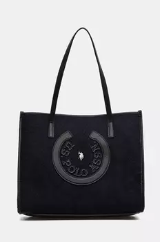 U.S. Polo Assn. Сумочка в полоску, черный