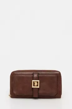 U.S. Polo Assn. Заботливый кошелек, коричневый