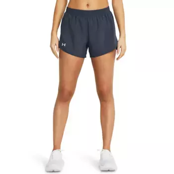 UA Fly By 3'' Женские шорты Under Armour, серый