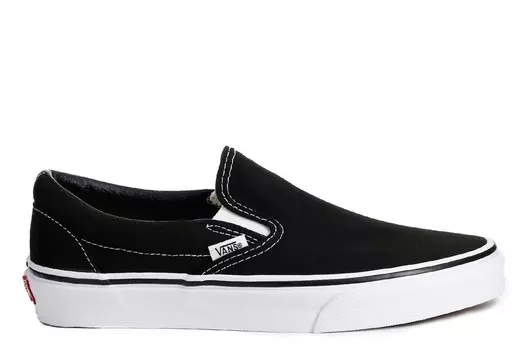 Ua классические кроссовки без шнуровки Vans, черный
