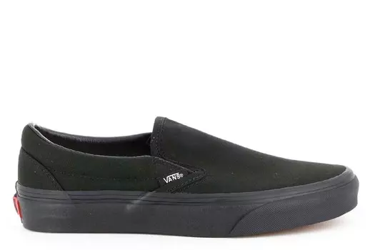 Ua классические кроссовки без шнуровки Vans, черный