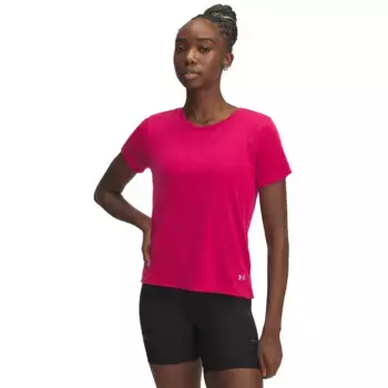 UA Launch Camo Shortsleeve Under Armour женская футболка, цвет Rosa