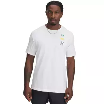 UA M 60/40S Evol Logo SS Under Armour мужская футболка, белый