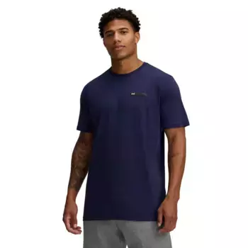 UA M LC Strip Logo SS Under Armour Мужская футболка, синий
