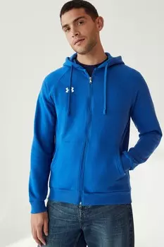 Ua rival флисовая толстовка fz Under Armour, синий