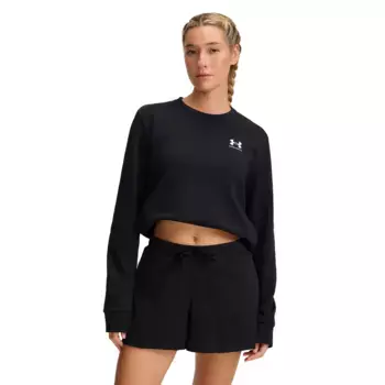 UA Rival Terry Crew Under Armour женская толстовка, чёрный