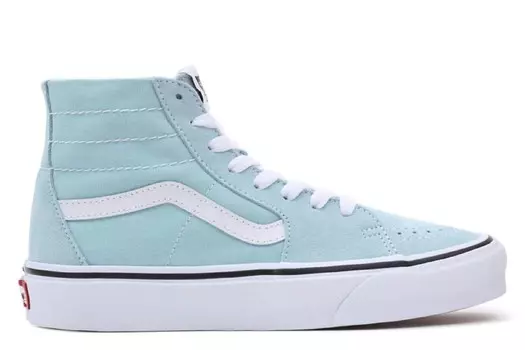 Ua sk8-hi зауженные цветные высокие кеды Vans, синий