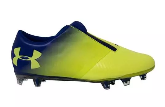 Ua Spotlight желтые кожаные футбольные бутсы fg мужские Under Armour, желтый