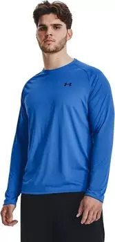 UA Tech 2.0 с длинным рукавом Under Armour, цвет Water/Black