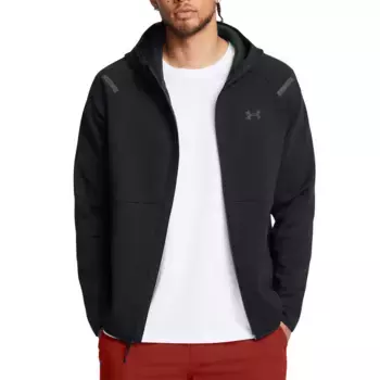 UA Unstoppable Flc FZ HD EU Under Armour Мужская толстовка, чёрный