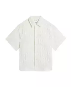 Уэйд надувает рубашку Axel Arigato, бежевый