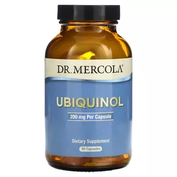 Убихинол Dr. Mercola, 200 мг, 90 капсул