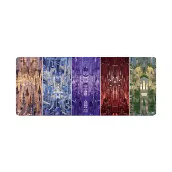 Убийства в усадьбе Карловых «Невозможные земли» 6-футовый настольный игровой коврик, Official Magic - The Gathering - Playmats - Murders at Karlov Manor