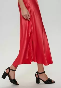 юбка А-силуэта Evelyn Nmph, цвет Czerwony