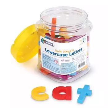 Учебные ресурсы Большие строчные магнитные буквы Learning Resources