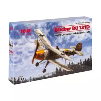 Учебный самолет Bucker Bu 131D, Military Models 1/32 Scale (ICM)