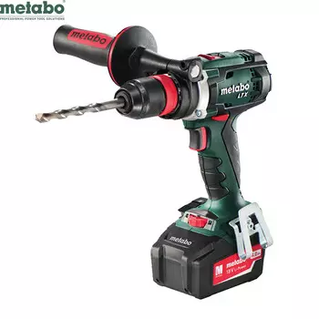 Ударная дрель электрическая Metabo BS18LTX-Impuls + два аккумулятора 4.0Ah