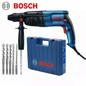 Ударная дрель Bosch электрическая ударная дрель ручная дрель двойного назначения ударная электрическая дрель по бетону высокой мощности промышленного класса