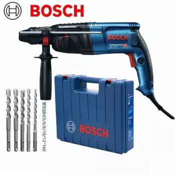 Ударная дрель Bosch электрическая ударная дрель ручная дрель двойного назначения ударная электрическая дрель по бетону высокой мощности промышленного класса