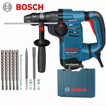 Ударная дрель Bosch GBH 3-28 DRE, 800W + сверла