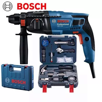 Ударная дрель Bosch через стену, электрический молоток, электрический кирка, электрическая дрель, трехфункциональный набор инструментов, 2 кг