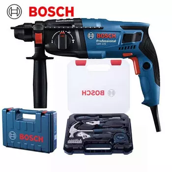 Ударная дрель Bosch через стену, электрический молоток, электрический кирка, электрическая дрель, трехфункциональный набор инструментов, 2 кг