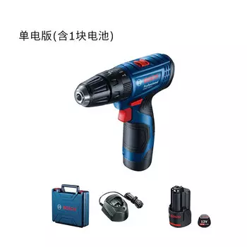 Ударная дрель Bosch GSB120-12V + набор из 108 предметов
