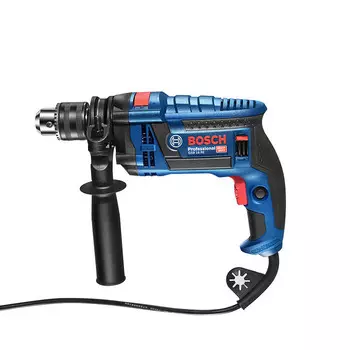 Ударная дрель Bosch GSB 16 RE, ручная дрель, многофункциональный электроинструмент мощностью 750 Вт, для тяжелых условий эксплуатации