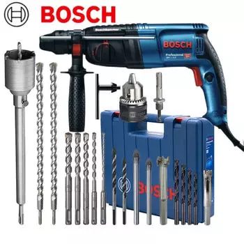 Ударная дрель Bosch, многофункциональный электрический молоток, электрический кирка, легкий инструмент для строительной площадки вперед и назад, мощность 800 Вт