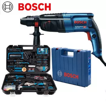 Ударная дрель Bosch, многофункциональный электрический молоток, электрический кирка, легкий инструмент для строительной площадки вперед и назад, мощность 800 Вт
