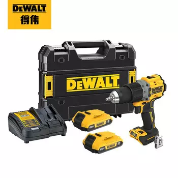 Ударная дрель Dewalt DCD805D2T-A9 с двумя батареями 2.0Ah